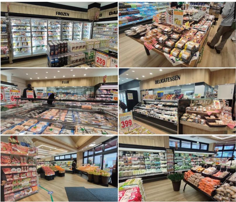 フレスコ小林店 売場一例