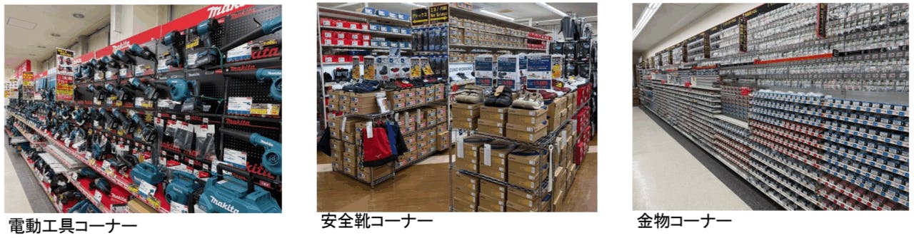 ホダカ札幌川沿店　売場