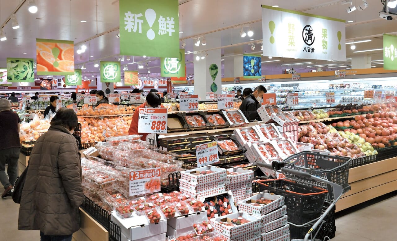 青果売場