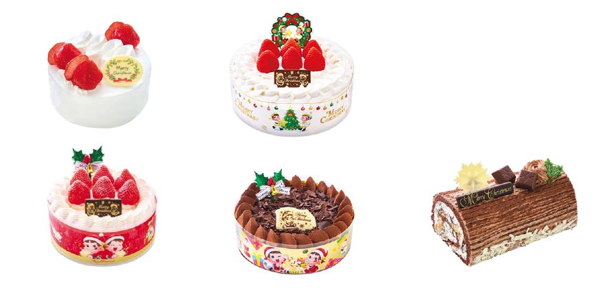 2025年不二家クリスマスケーキ
