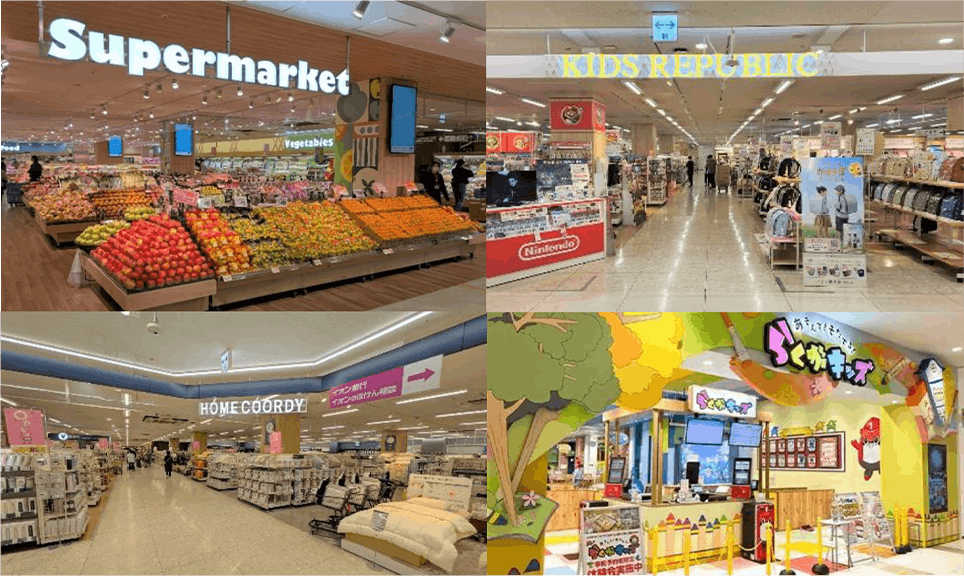 リニューアルしたイオン千歳店