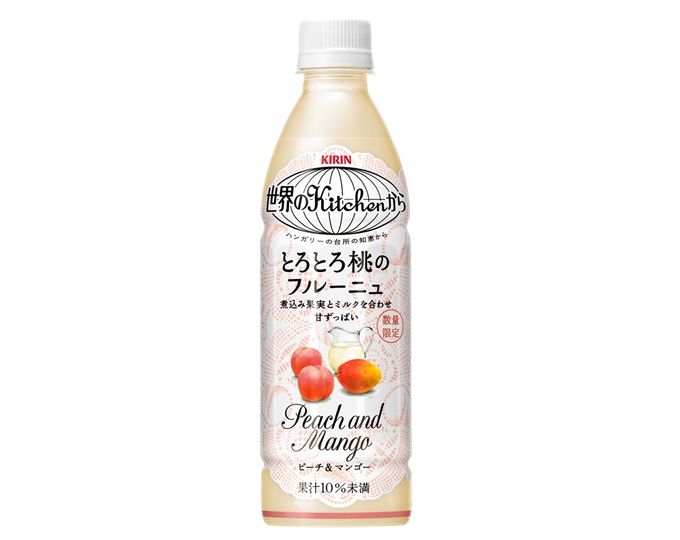 キリンビバレッジ、「キリン 世界のKitchenから とろとろ桃の