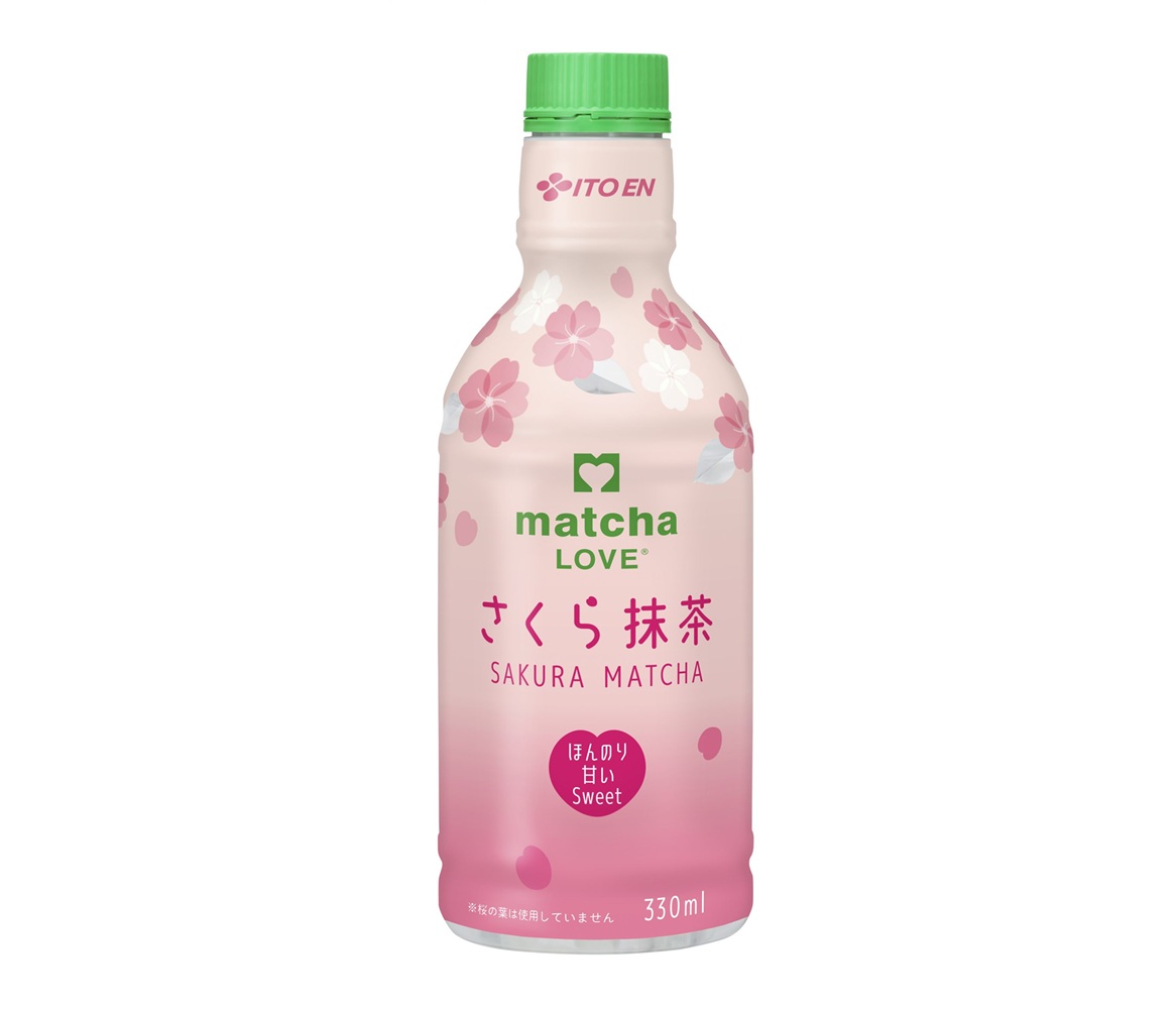 伊藤園、体験型抹茶飲料「matcha LOVE さくら抹茶」を春季限定で発売
