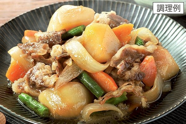 消費者に一部具材を用意してもらう　「玉ねぎをぷらす 牛肉の肉じゃがキット」（398円）