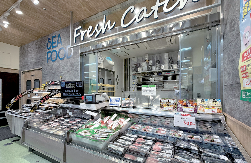 サミットの鮮魚売場