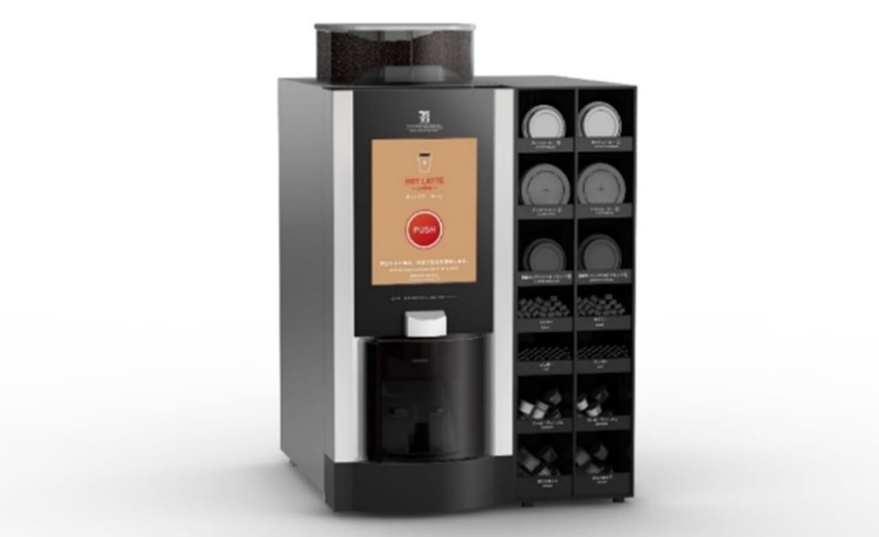 「セブンカフェ カフェラテ」の新型マシン