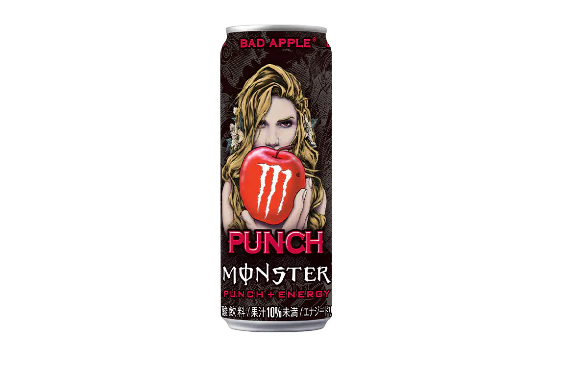 アサヒ飲料、6月30日、エナジードリンク「モンスター バッドアップル