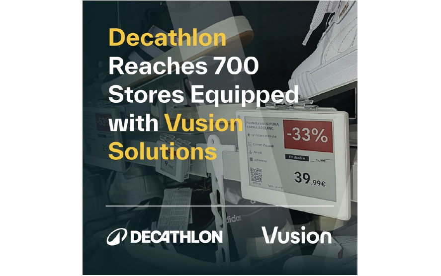 Vusion、世界700店舗へストアソリューションを展開